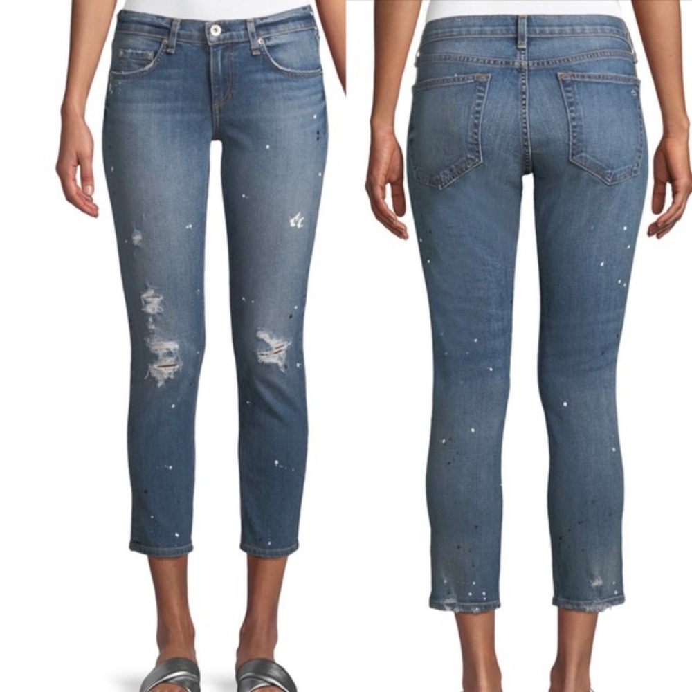 Rag & Bone Dre Capri Jeans (low -rise)